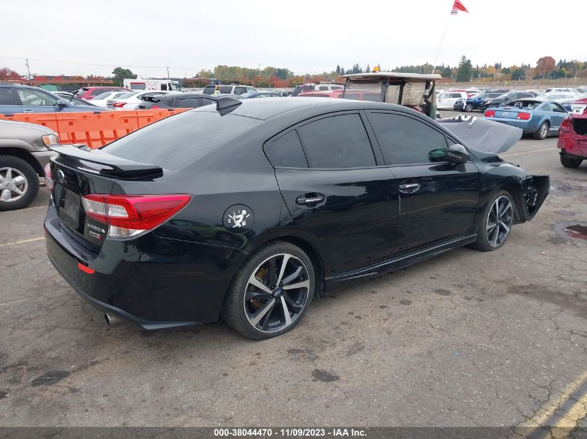 2021 Subaru Impreza Sport VIN: 4S3GKAM63M3601887 Lot: 38044470