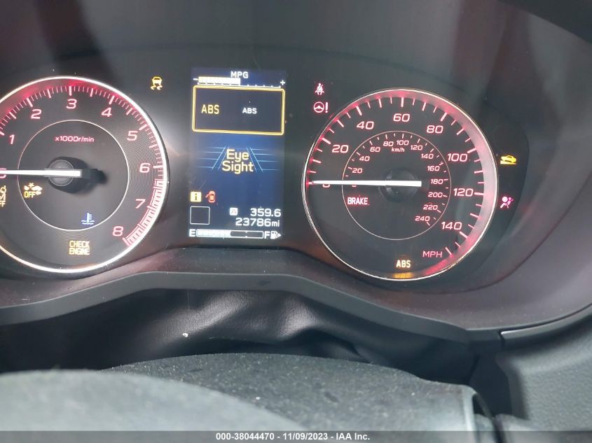 2021 Subaru Impreza Sport VIN: 4S3GKAM63M3601887 Lot: 38044470