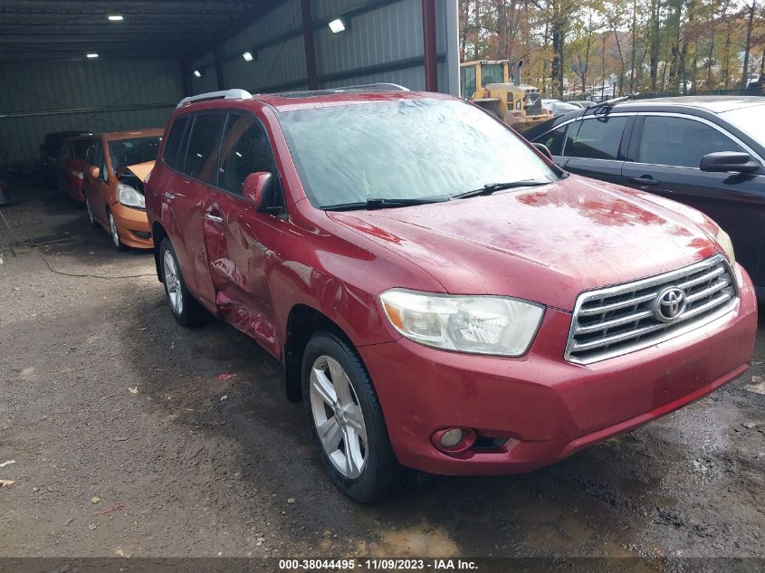 2009 Toyota Highlander Limited VIN: JTEES42A692126096 Lot: 38044495