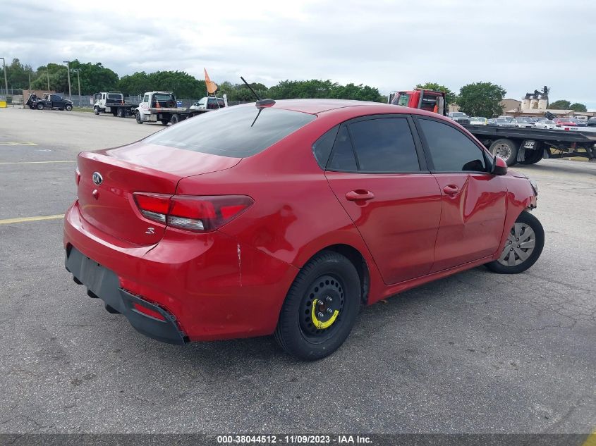 2020 Kia Rio S VIN: 3KPA24AD3LE295825 Lot: 38044512