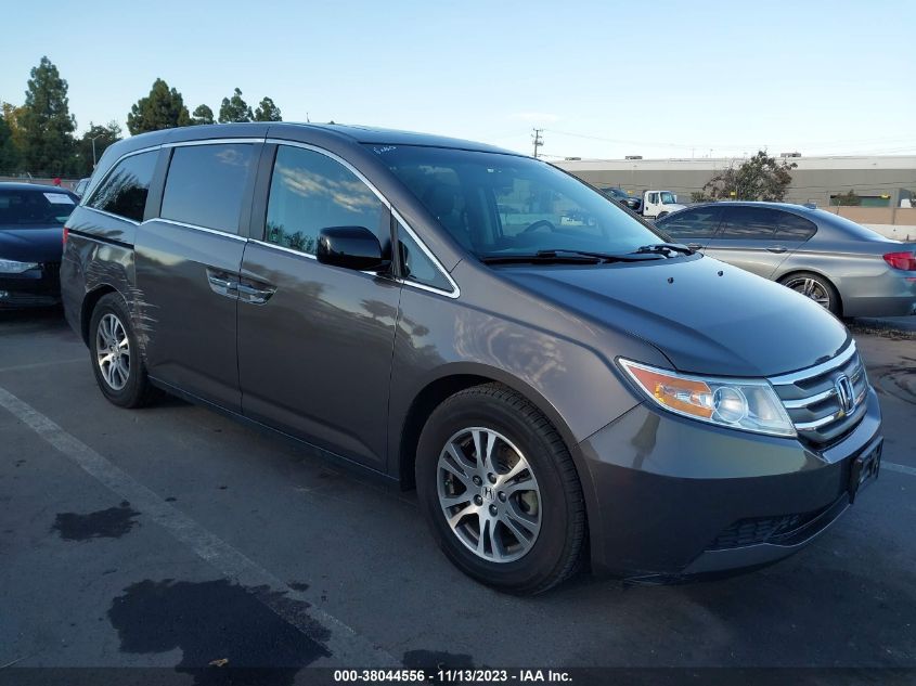 2012 Honda Odyssey Ex-L VIN: 5FNRL5H6XCB141040 Lot: 38044556