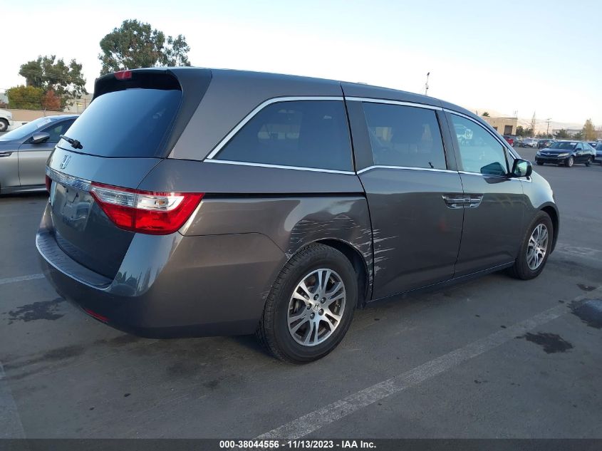 2012 Honda Odyssey Ex-L VIN: 5FNRL5H6XCB141040 Lot: 38044556