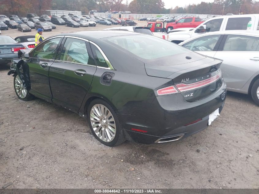 2015 Lincoln Mkz VIN: 3LN6L2GK9FR610536 Lot: 40739546