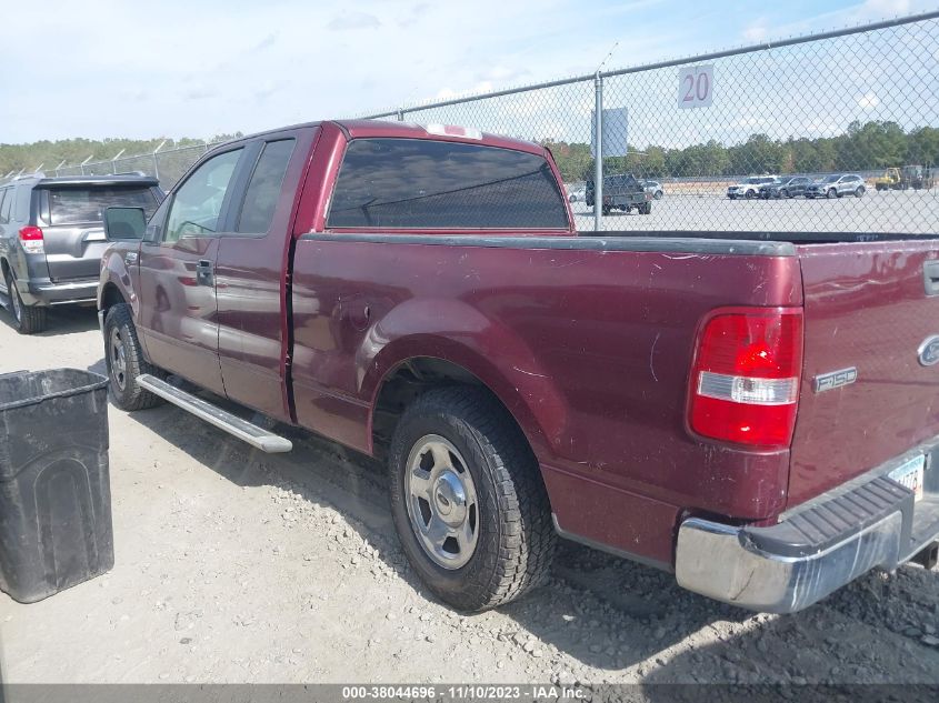 2005 Ford F-150 Stx/Xl/Xlt VIN: 1FTRX12W65FA39836 Lot: 38044696