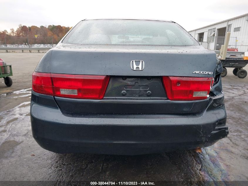 2005 Honda Accord 2.4 Lx VIN: 1HGCM56405A195027 Lot: 38044704