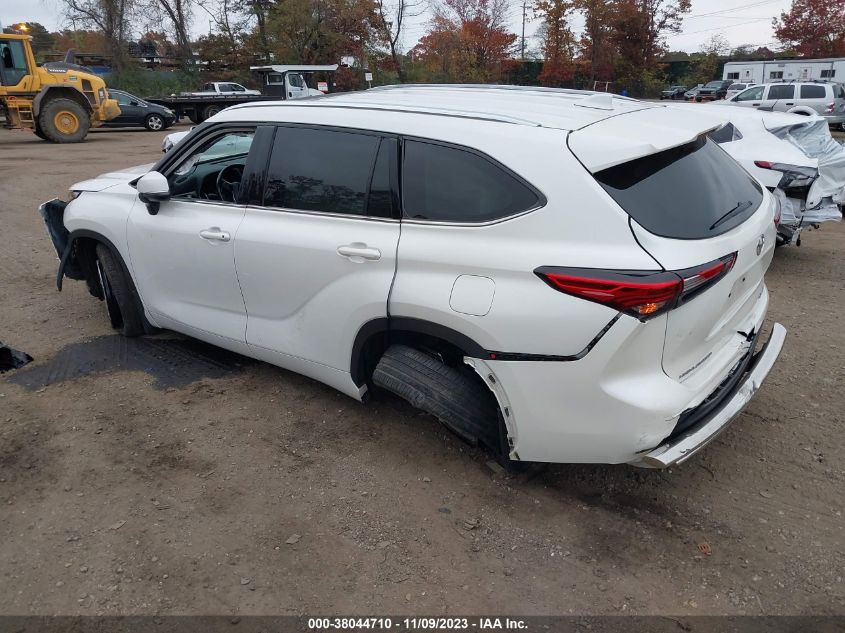 2021 Toyota Highlander Xle VIN: 5TDGZRBH3MS544166 Lot: 38044710