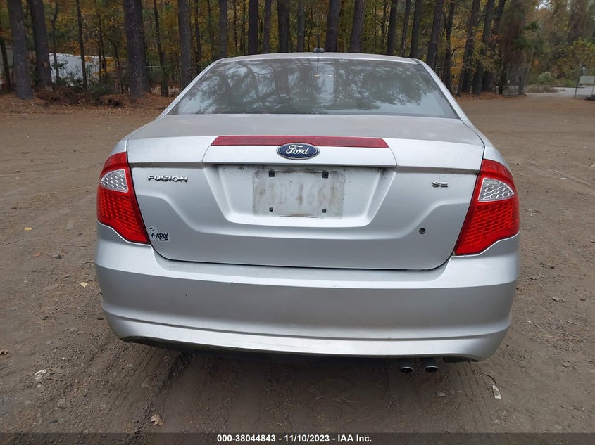 2011 Ford Fusion Se VIN: 3FAHP0HA1BR274652 Lot: 38044843