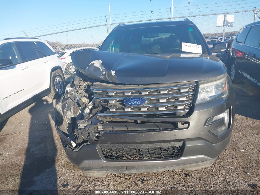 1FM5K7D81GGA43249 2016 Ford Explorer Xlt