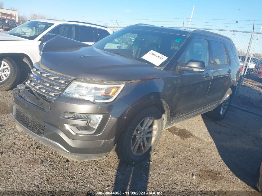 1FM5K7D81GGA43249 2016 Ford Explorer Xlt