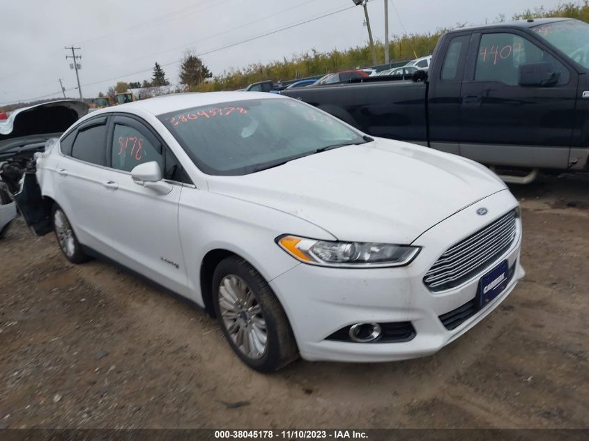 2016 Ford Fusion Se Hybrid VIN: 3FA6P0LU6GR349006 Lot: 38045178