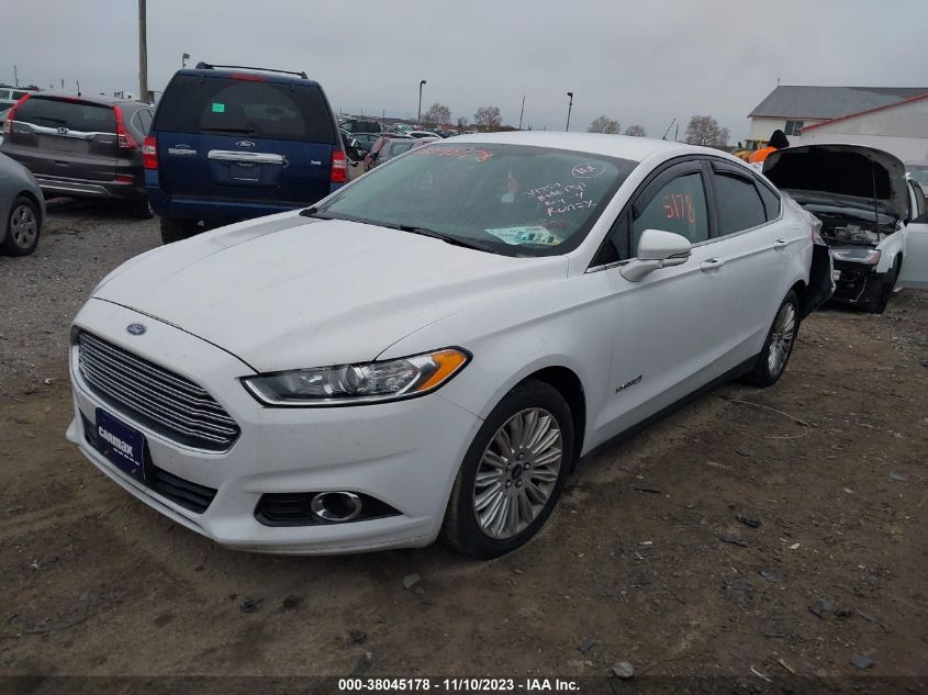 2016 Ford Fusion Se Hybrid VIN: 3FA6P0LU6GR349006 Lot: 38045178