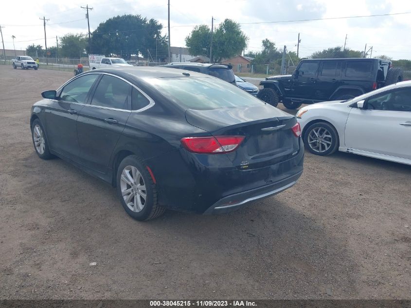 2015 Chrysler 200 Limited VIN: 1C3CCCAB4FN684556 Lot: 38045215