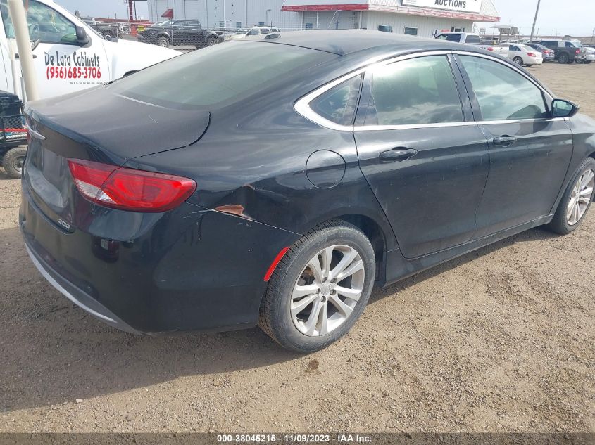 2015 Chrysler 200 Limited VIN: 1C3CCCAB4FN684556 Lot: 38045215