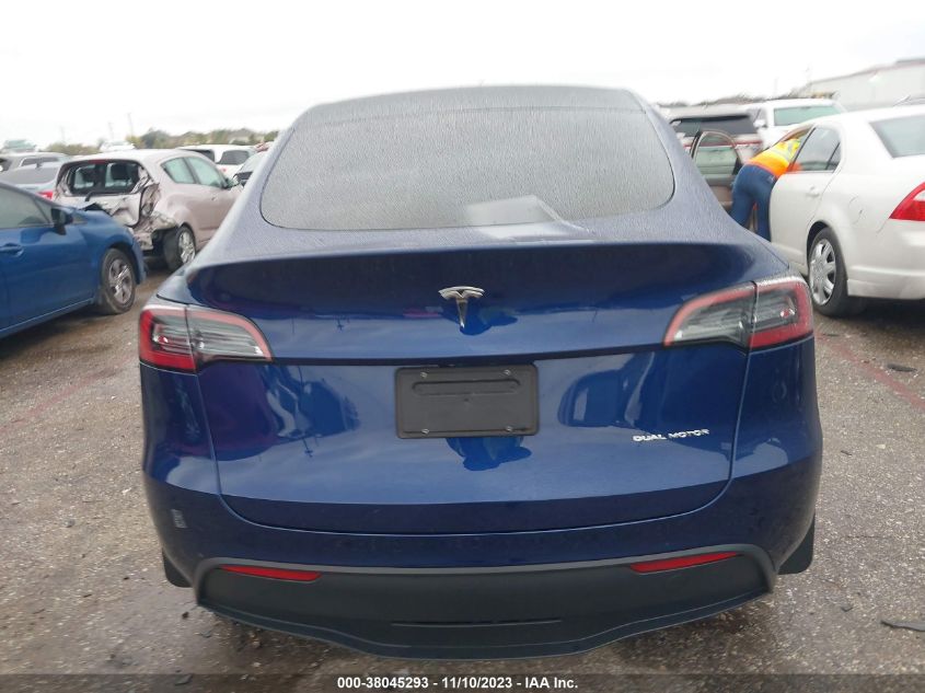 2023 Tesla Model Y VIN: 7SAYGAEE3PF766537 Lot: 38045293