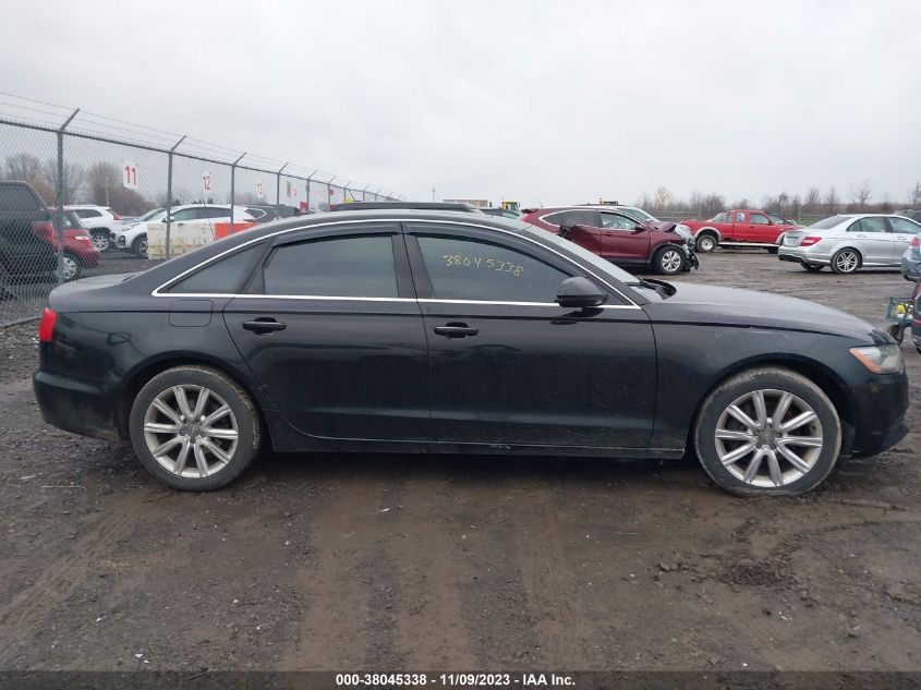 2013 Audi A6 2.0T Premium VIN: WAUGFAFC8DN114788 Lot: 38045338