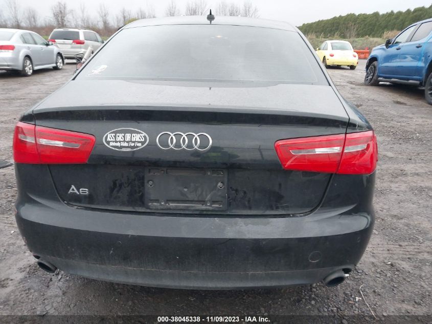 2013 Audi A6 2.0T Premium VIN: WAUGFAFC8DN114788 Lot: 38045338