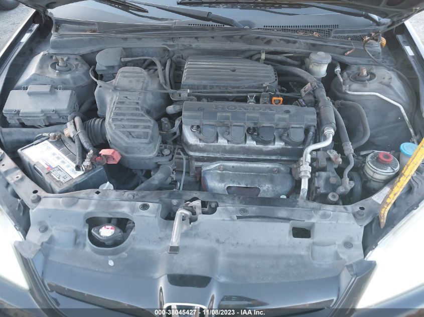 1HGES165X4L001672 2004 Honda Civic Lx