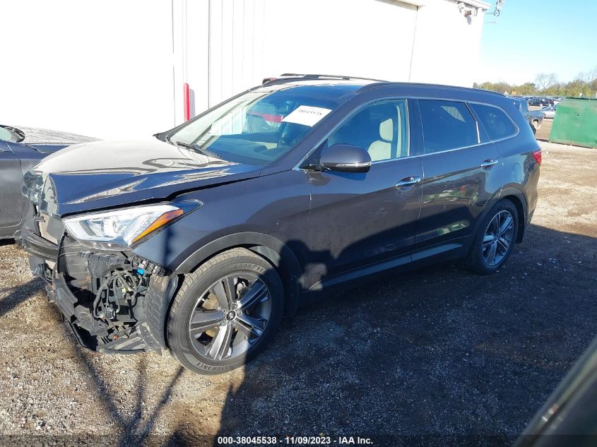 2015 Hyundai Santa Fe Limited VIN: KM8SRDHF6FU111292 Lot: 38045538