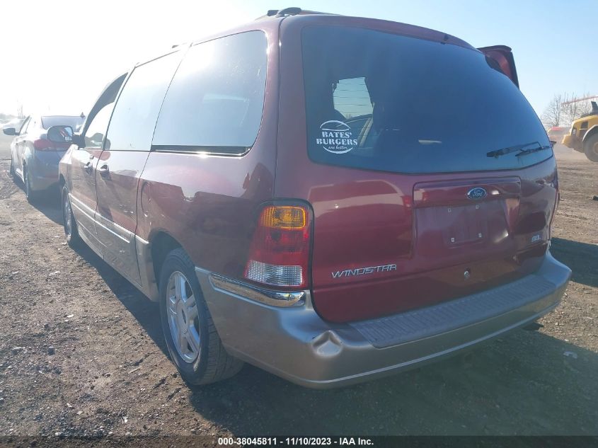 2003 Ford Windstar Sel VIN: 2FMZA53483BB86577 Lot: 38045811