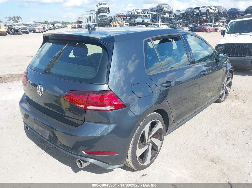 2021 Volkswagen Golf Gti 2.0T Autobahn VIN: 3VW6T7AU0MM005131 Lot: 38045901