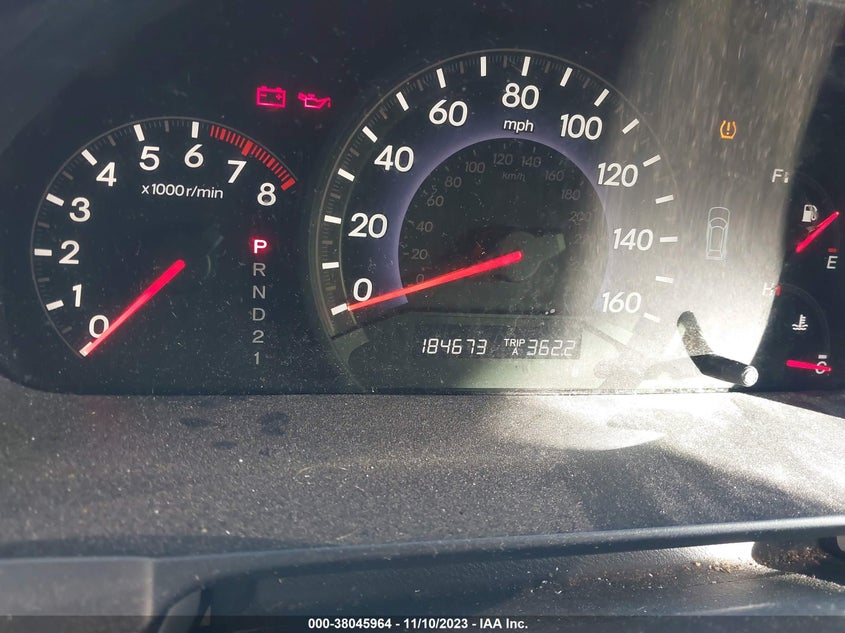 2008 Honda Odyssey Ex-L VIN: 5FNRL38638B035248 Lot: 38045964