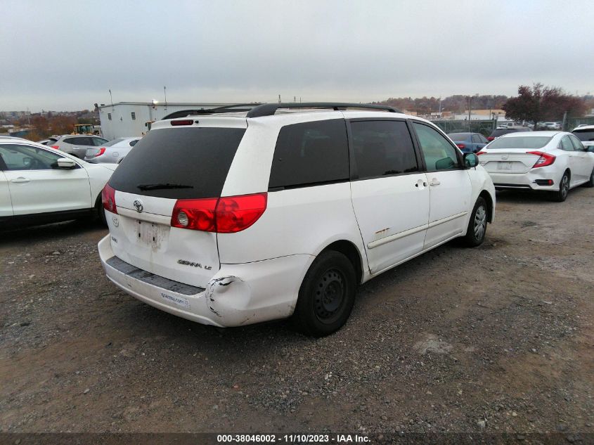 2007 Toyota Sienna Le VIN: 5TDZK23CX7S022758 Lot: 39693285