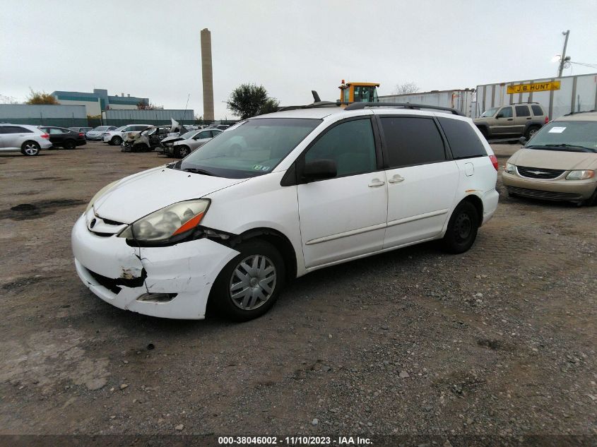 2007 Toyota Sienna Le VIN: 5TDZK23CX7S022758 Lot: 39693285