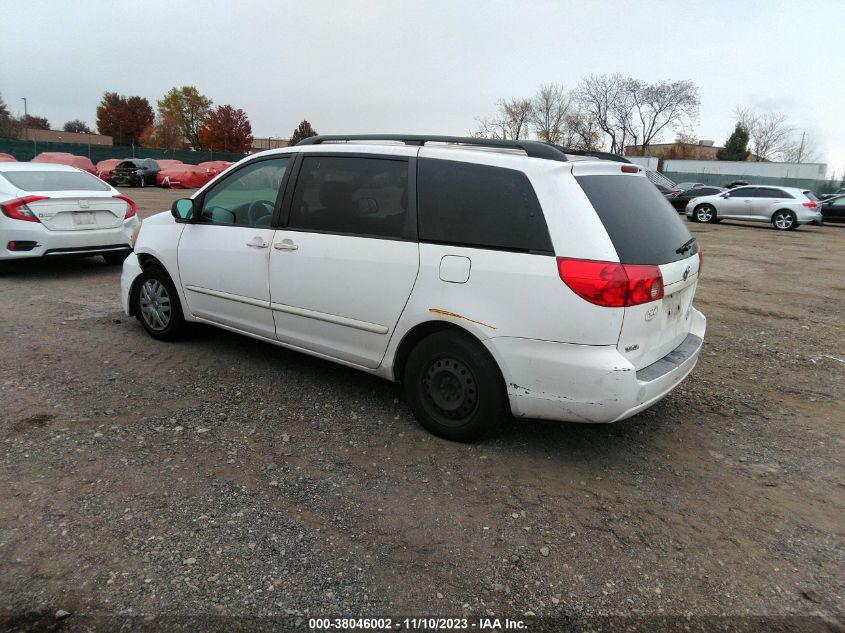 2007 Toyota Sienna Le VIN: 5TDZK23CX7S022758 Lot: 39693285