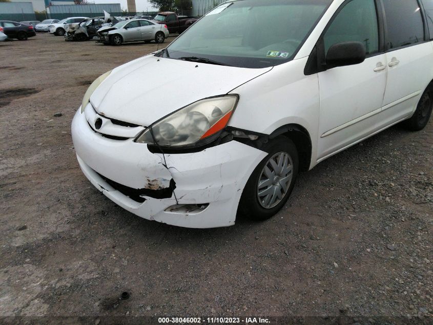 2007 Toyota Sienna Le VIN: 5TDZK23CX7S022758 Lot: 39693285