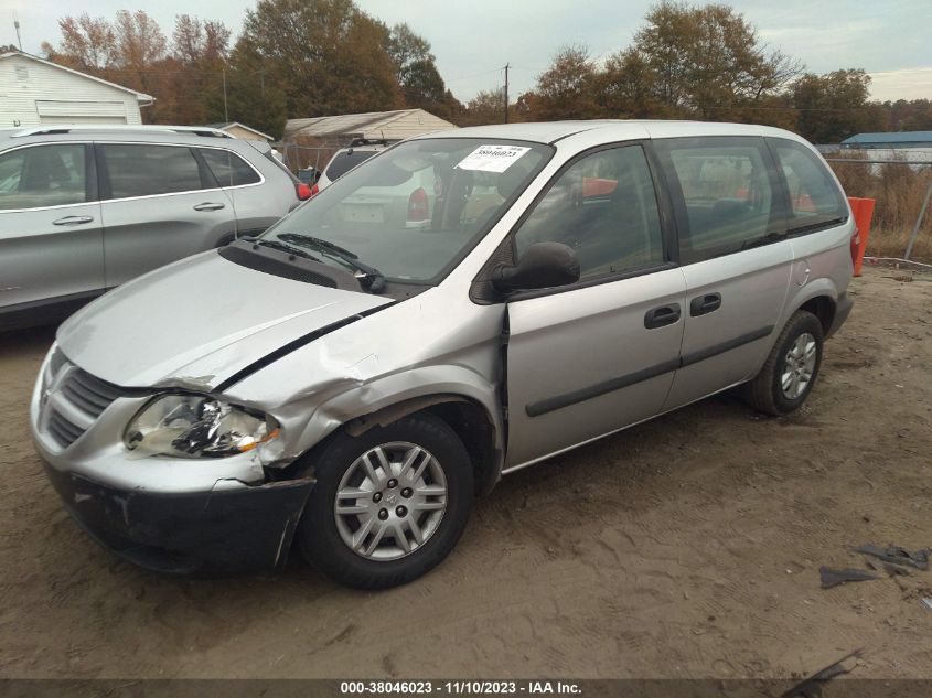 2007 Dodge Caravan Se VIN: 1D4GP25B87B227096 Lot: 38046023