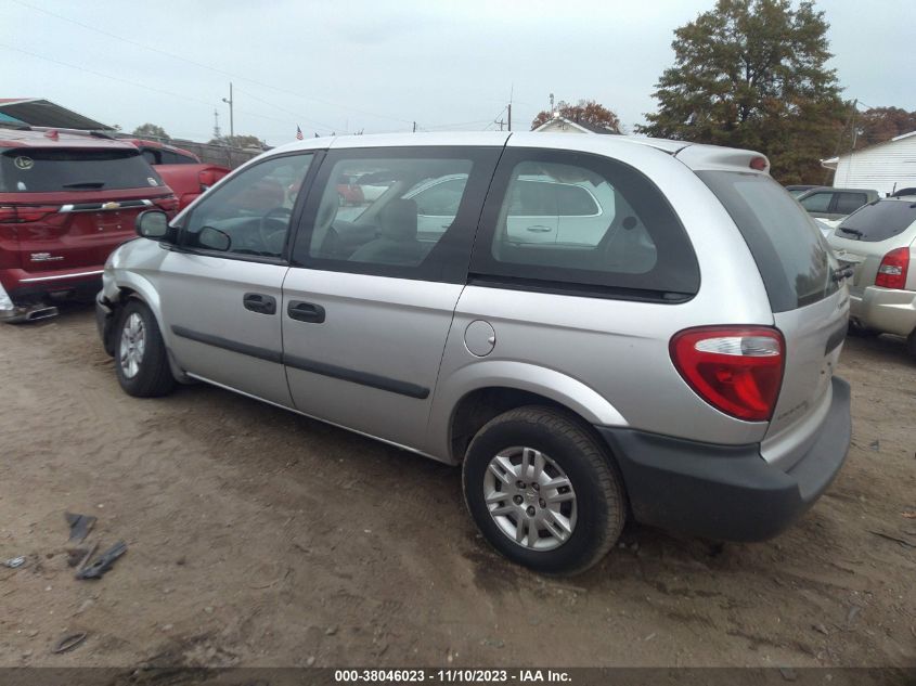 2007 Dodge Caravan Se VIN: 1D4GP25B87B227096 Lot: 38046023