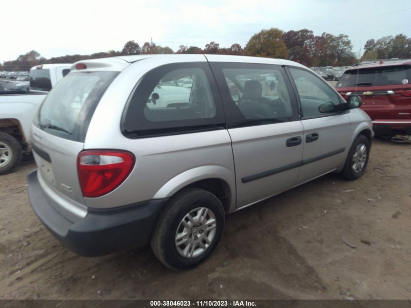 2007 Dodge Caravan Se VIN: 1D4GP25B87B227096 Lot: 38046023