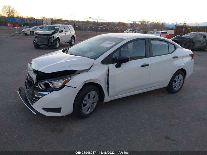 2023 Nissan Versa 1.6 S Xtronic Cvt VIN: 3N1CN8DV2PL808742 Lot: 38046047