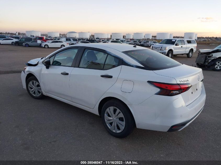 2023 Nissan Versa 1.6 S Xtronic Cvt VIN: 3N1CN8DV2PL808742 Lot: 38046047