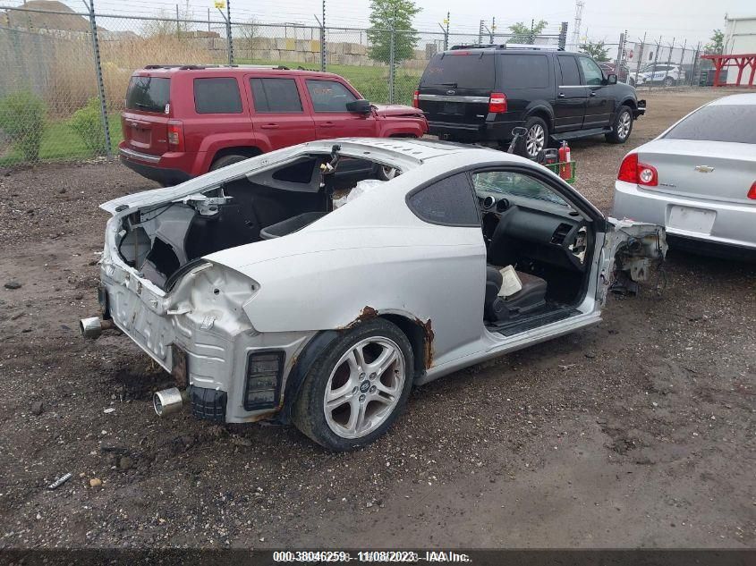 2006 Hyundai Tiburon Gt/Gt Limited/Se VIN: KMHHN65F86U207950 Lot: 38046259