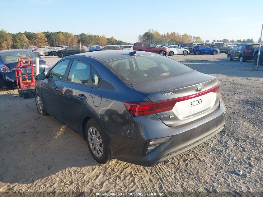 2020 Kia Forte Fe VIN: 3KPF24ADXLE185442 Lot: 38046350