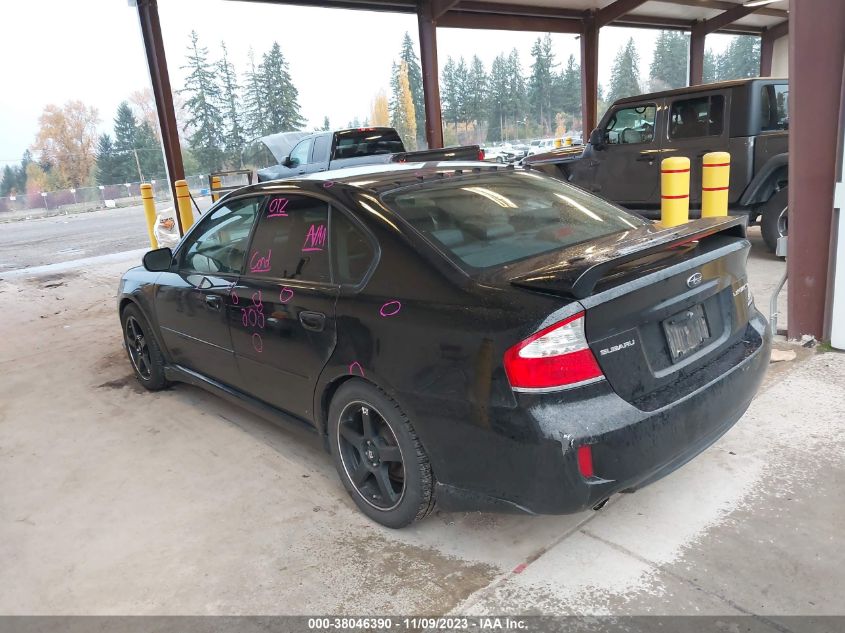 2008 Subaru Legacy 2.5I Limited VIN: 4S3BL626587202016 Lot: 38046390