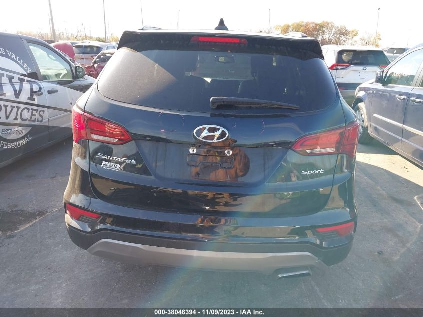 2018 Hyundai Santa Fe Sport 2.4L VIN: 5NMZU3LB3JH065159 Lot: 38046394