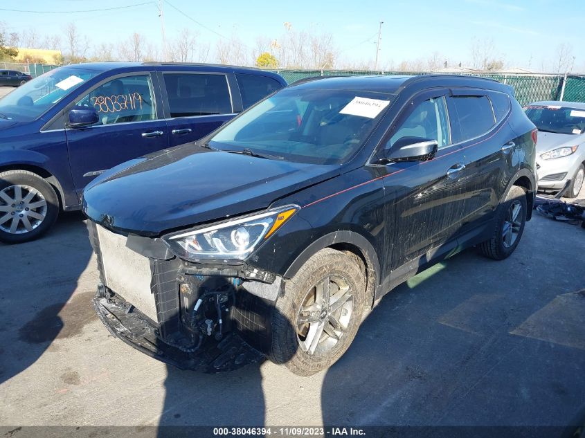 2018 Hyundai Santa Fe Sport 2.4L VIN: 5NMZU3LB3JH065159 Lot: 38046394