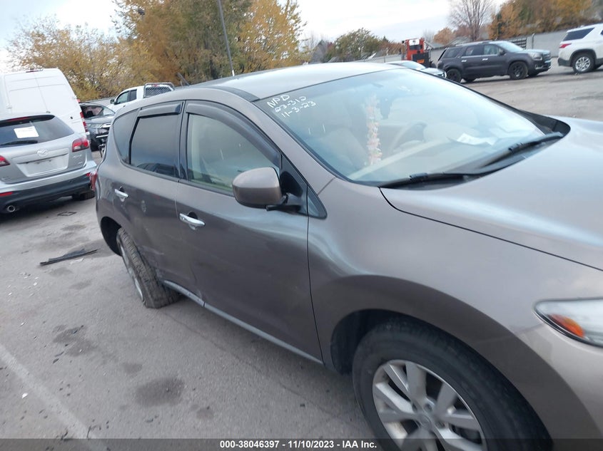 2014 Nissan Murano S VIN: JN8AZ1MW1EW521428 Lot: 38046397