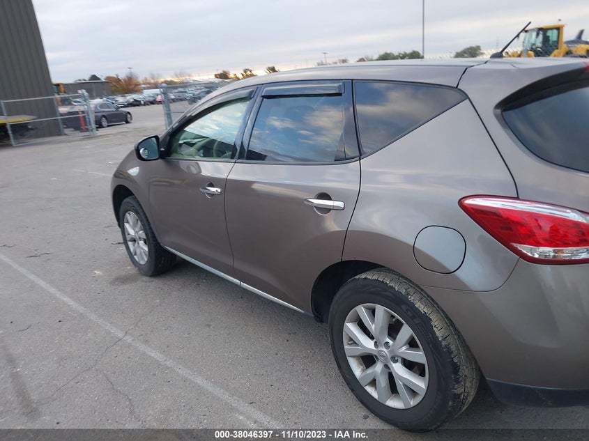 2014 Nissan Murano S VIN: JN8AZ1MW1EW521428 Lot: 38046397