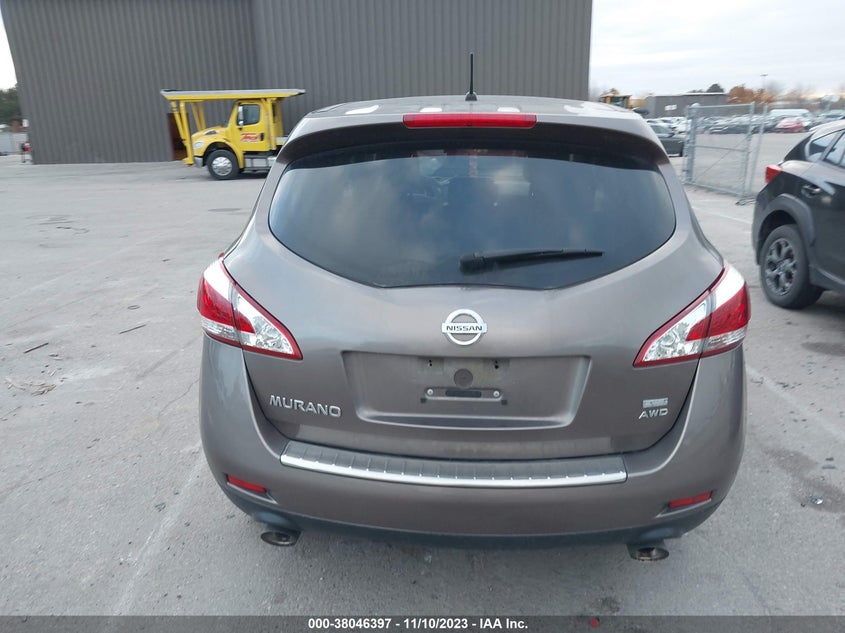 2014 Nissan Murano S VIN: JN8AZ1MW1EW521428 Lot: 38046397