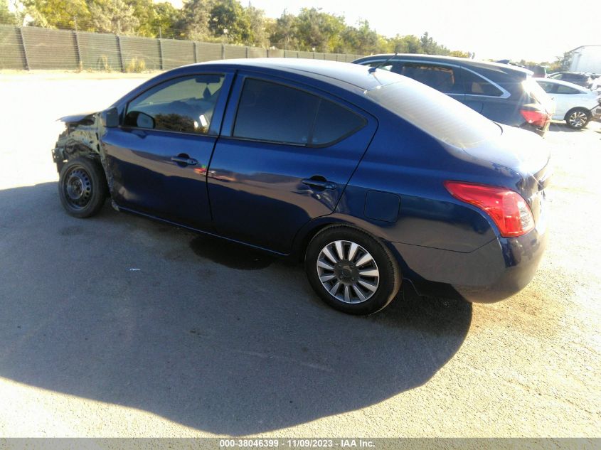 2012 Nissan Versa S/Sv/Sl VIN: 3N1CN7AP9CL861223 Lot: 38046399