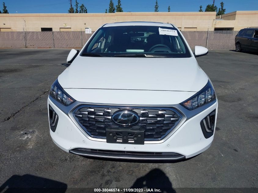 2022 Hyundai Ioniq Hybrid Limited VIN: KMHC05LC4NU277553 Lot: 38046574