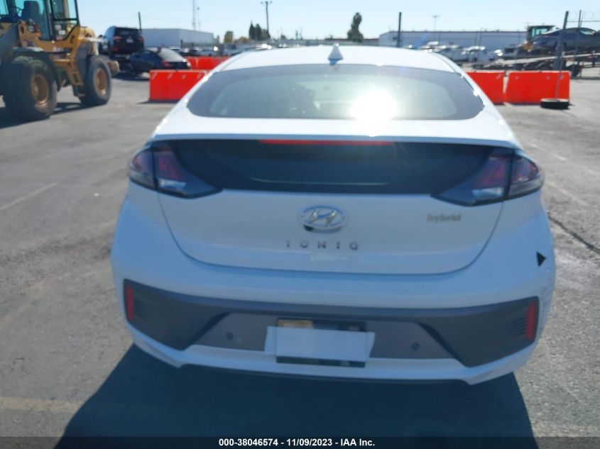 2022 Hyundai Ioniq Hybrid Limited VIN: KMHC05LC4NU277553 Lot: 38046574