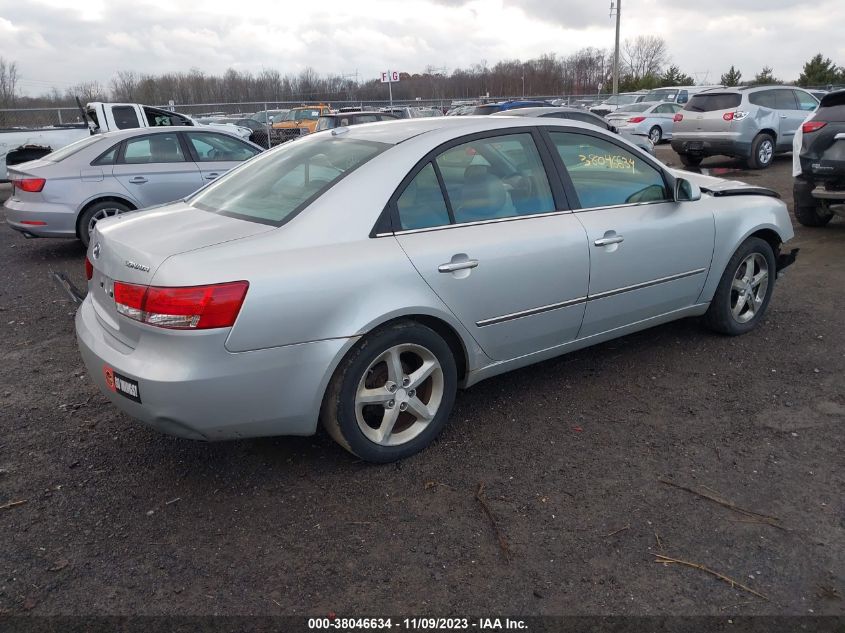 2008 Hyundai Sonata Se/Limited VIN: 5NPEU46C88H357895 Lot: 38046634