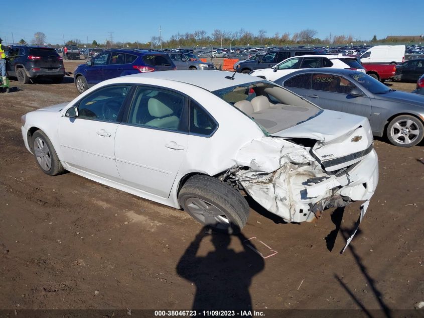 2011 Chevrolet Impala Ls VIN: 2G1WA5EK4B1100603 Lot: 38046723