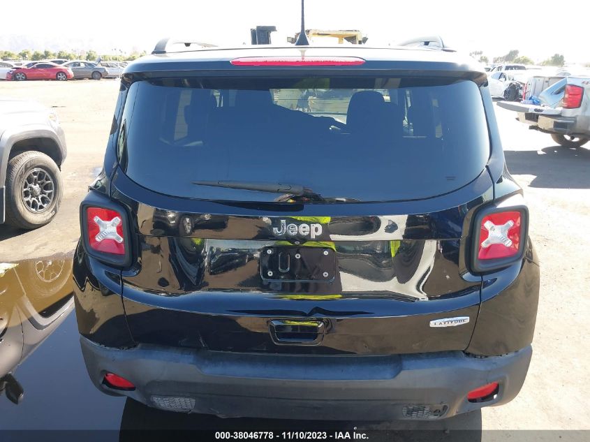 2018 Jeep Renegade Latitude Fwd VIN: ZACCJABB9JPJ57873 Lot: 38046778