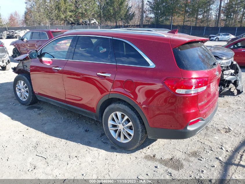 2018 Kia Sorento Lx VIN: 5XYPGDA33JG416615 Lot: 38046960