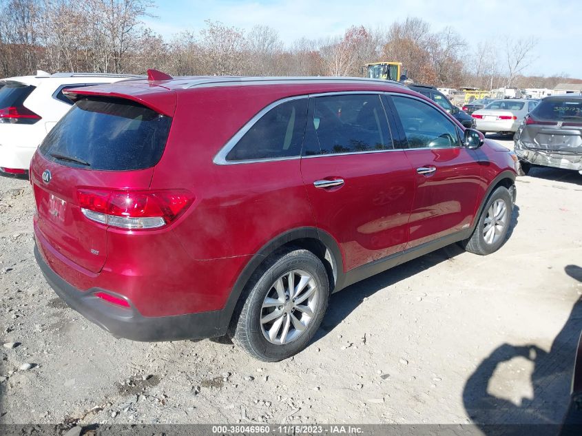 2018 Kia Sorento Lx VIN: 5XYPGDA33JG416615 Lot: 38046960